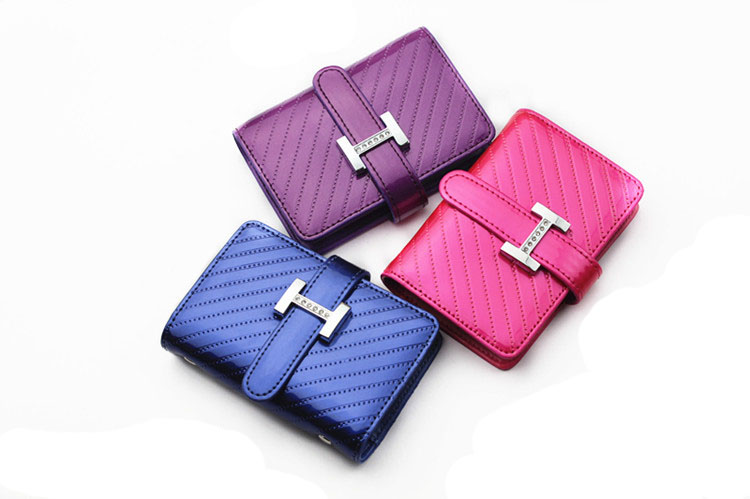 Sweet girl PU Leather Card Holder