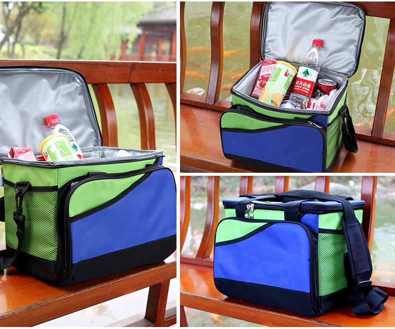 promotional insulated picnic lunch bag and cooler bag