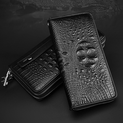 Crocodile Genuine leather wallet and purse