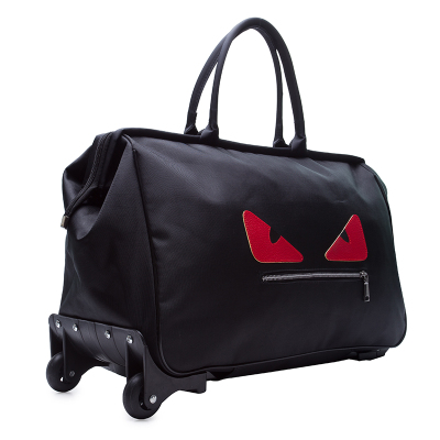 Monster nylon trolley bag and travel luggage bag